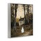 Stupell Industries Little Ghost in Cottage Forest Framed Giclee, design by Arlington Prints